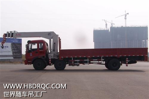 瑞沃12噸隨車吊/折臂徐工隨車吊圖片